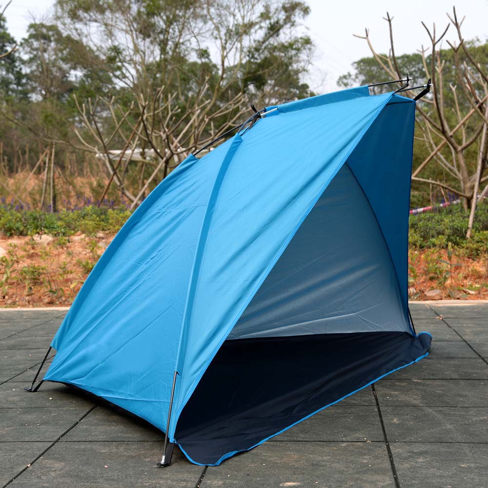 Cheap Goat Tents Single Layer Beach Tents 2 Persons Camping Tent Anti UV Sun Shelters Awning Shade Outdoor Tent for Fishing Picnic Hiking Tents 